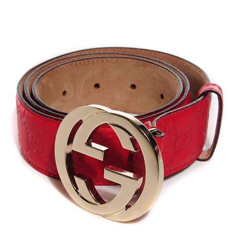 replica red gucci belts